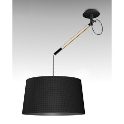 Suspension design en bois articulée - NORDICA par Mantra