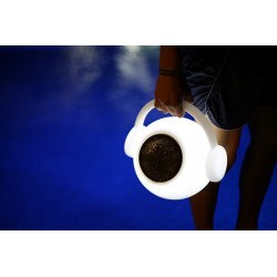 Lampe design- Enceinte et LED- Wazowsky