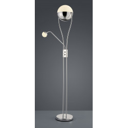 Lampadaire design LED deux globes - Chris