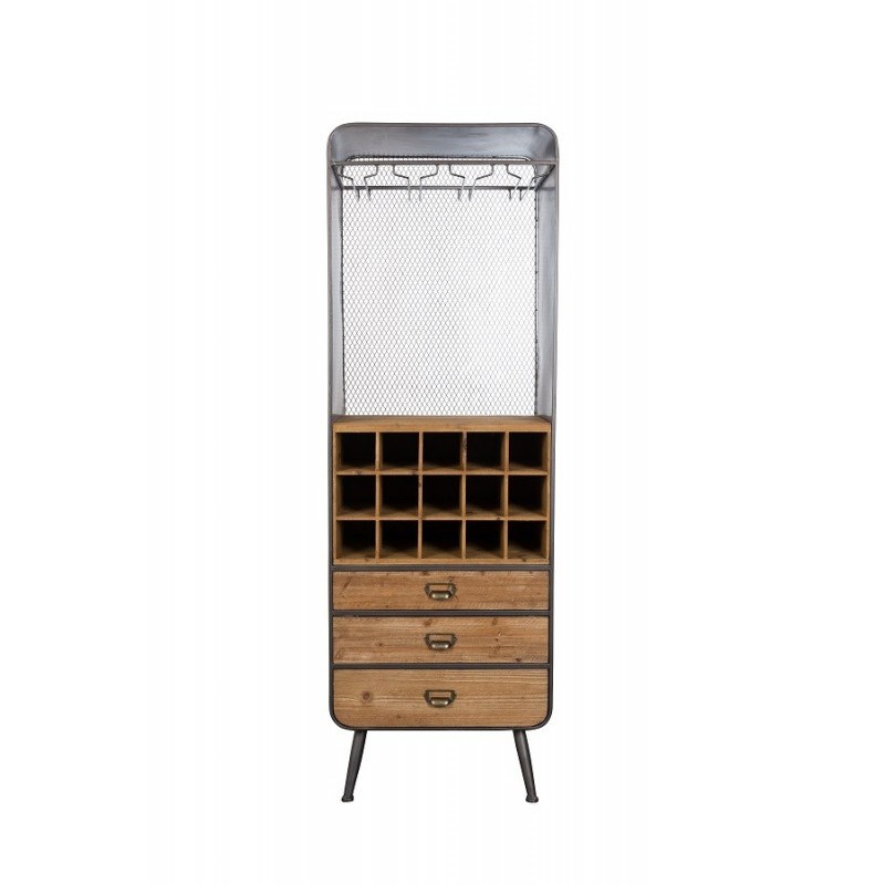 Meuble range bouteille industriel Vino Meuble range bouteille industriel Vino