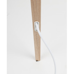 Lampadaire TRIPOD WOOD trepied en bois - design zuiver