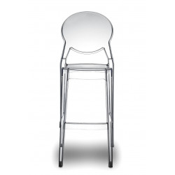 Tabouret de bar transparent IGLOO Barstool 65cm par Scab design