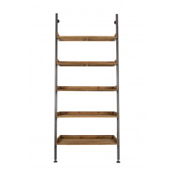 Etagère bois et métal industrielle Shelf Wally