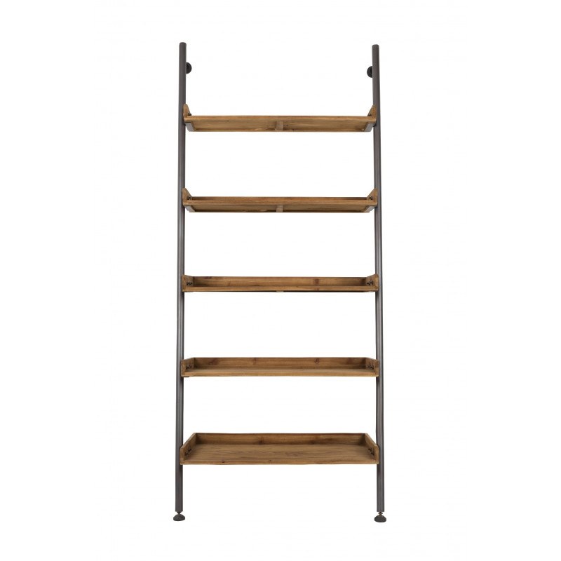 Etagère bois et métal industrielle Shelf Wally