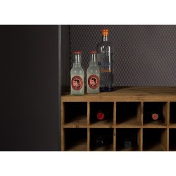 Meuble range bouteilles industriel Vino de chez Dutchbone