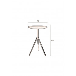 Table d'appoint design Elia