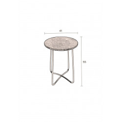 Table d'appoint design Emerald