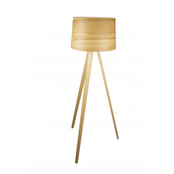 Lampadaire en bois design Essence par Aluminor