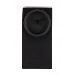 Horloge noire Brick Zuiver