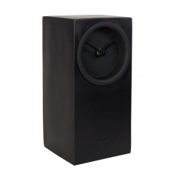 Horloge noire Brick Zuiver