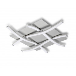 Plafonnier design carré - NUR - ampoule led deco mantra