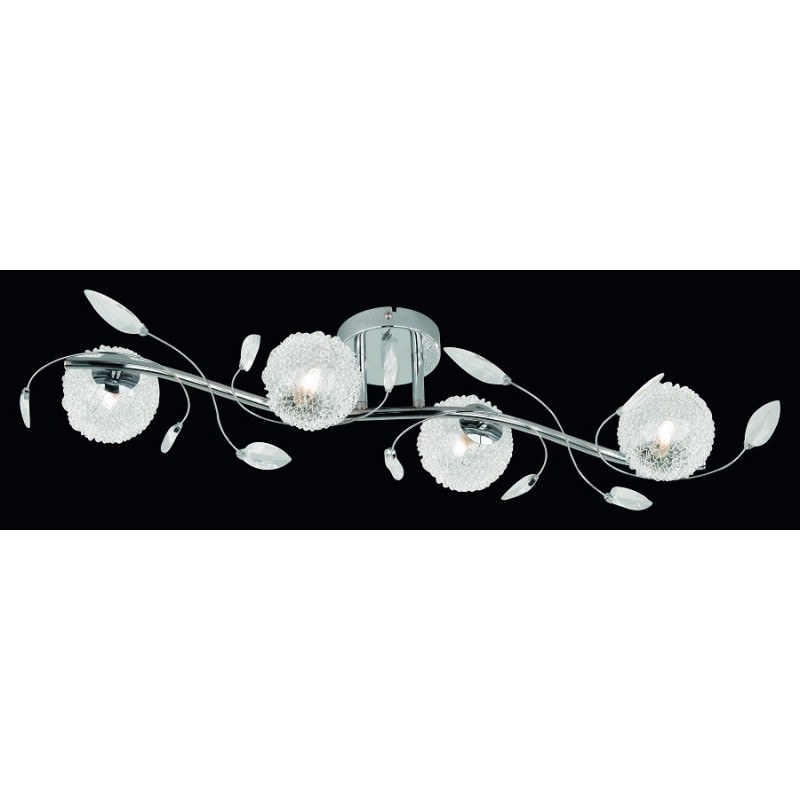 Plafonnier deco Wire 4L