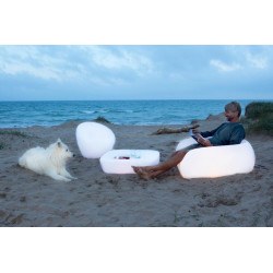 Pouf design lumineux- Cool Extérieur