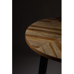 Lot de 2 tables basses Mundu en bois et métal - Dutchbone