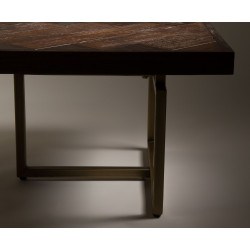 Table basse en bois et métal Class - Dutchbone