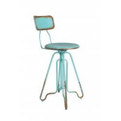 Tabouret vintage Ovid look industriel - Dutchbone