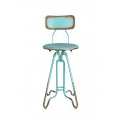 Tabouret vintage Ovid look industriel - Dutchbone