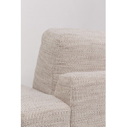 Canapé design en tissu beige JEAN par Zuiver