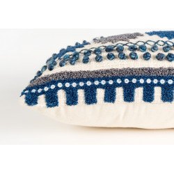 Coussin rectangulaire imprimé graphique Sala - Zuiver