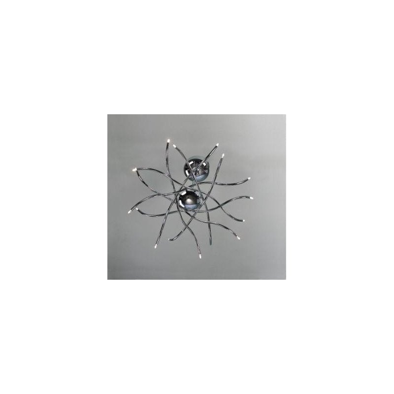Lustre ajustable Chrome Aire 16L Mantra Lustre ajustable Chrome Aire 16L Mantra