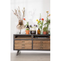 Buffet vintage Sol en bois et métal Dutchbone