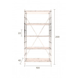 Etagère industrielle Iron Dutchbone