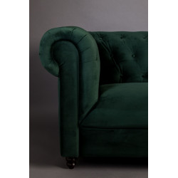 Canapé Chesterfield en tissu Dutchbone