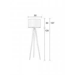 Lampadaire design TRIPOD - deco zuiver