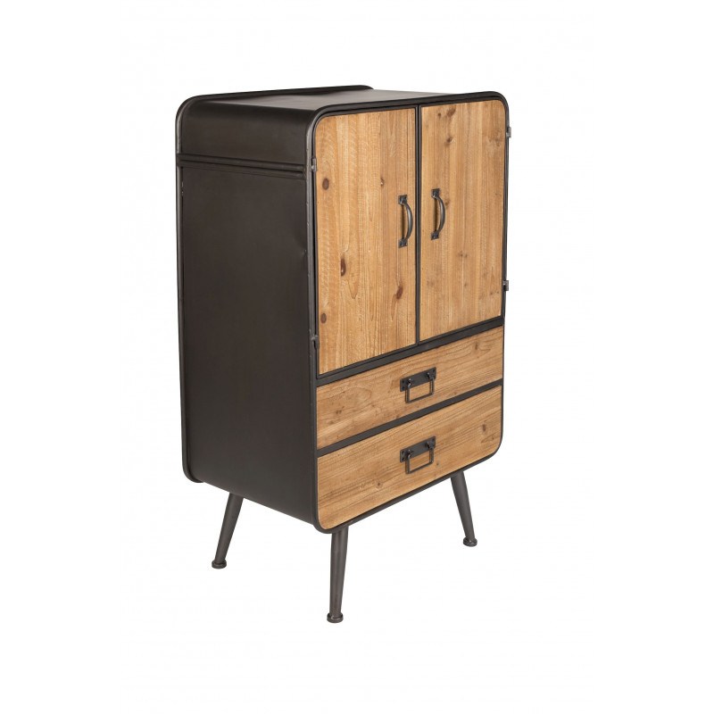 Buffet haut en bois et métal Gin - Dutchbone Buffet haut en bois et métal Gin - Dutchbone