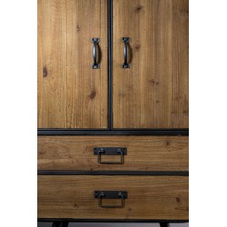 Buffet haut en bois et métal Gin - Dutchbone