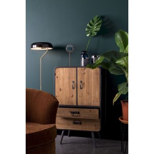 Buffet haut en bois et métal Gin - Dutchbone