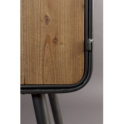 Buffet haut en bois et métal Gin
