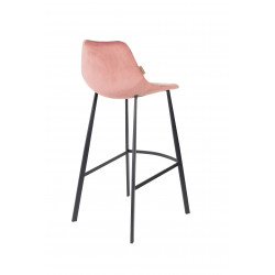 BARSTOOL FRANKY VELVET - lot de 2 - Dutchbone