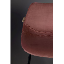 BARSTOOL FRANKY VELVET - lot de 2 - Dutchbone