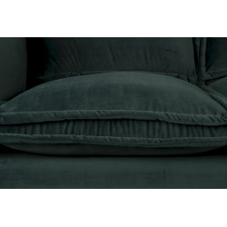 Canapé 2 places en tissu velours BERRY - Boite à design