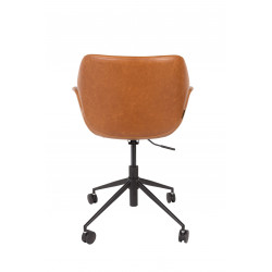 Fauteuil de bureau réglable à roulettes Nikki - Zuiver