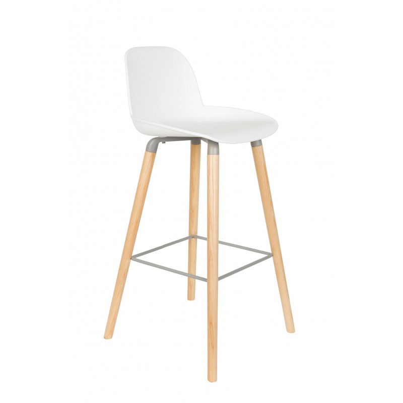 Lot de 2 tabourets scandinaves Albert Kuip 75 cm - Zuiver Lot de 2 tabourets scandinaves Albert Kuip 75 cm - Zuiver