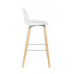 Lot de 2 tabourets scandinaves Albert Kuip 75 cm - Zuiver