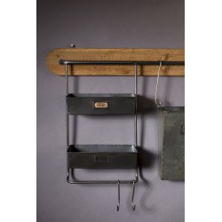 Rangement mural de cuisine vintage Marley - Dutchbone