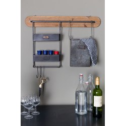 Rangement mural de cuisine vintage Marley - Dutchbone