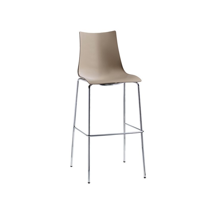 Tabourets de bar ZEBRA TECHNOPOLYMER 80h par Scab design Tabourets de bar ZEBRA TECHNOPOLYMER 80h par Scab design