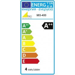 Lot de 2 ampoules E14 Led 4W - Trio