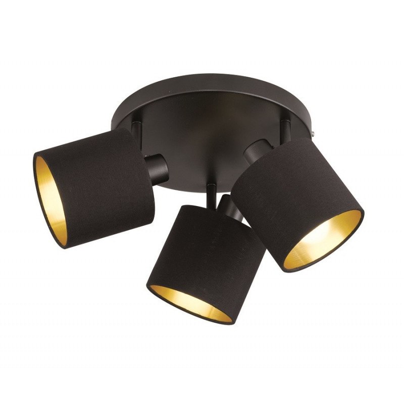 Plafonnier trois lampes Tommy - Trio Plafonnier trois lampes Tommy - Trio