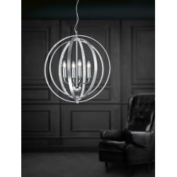 Lustre moderne et baroque Candela, Trio