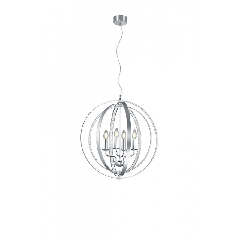 Lustre moderne et baroque Candela, Trio