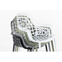 Lot 2 chaises en métal ALBERT KUIP jardin - Zuiver