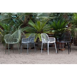 Lot 2 chaises en métal ALBERT KUIP jardin - Zuiver