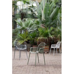 Lot 2 chaises en métal ALBERT KUIP jardin - Zuiver