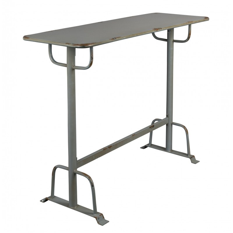 Table de bar vintage en métal Declan - Dutchbone Table de bar vintage en métal Declan - Dutchbone