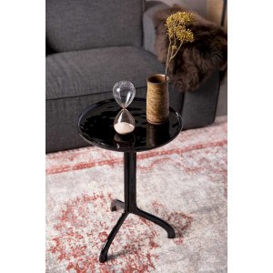 Table d'appoint métal émaillé Shiny - Zuiver
